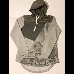 The Rolling Paper Grey Men’s Hoodie Size M NWT